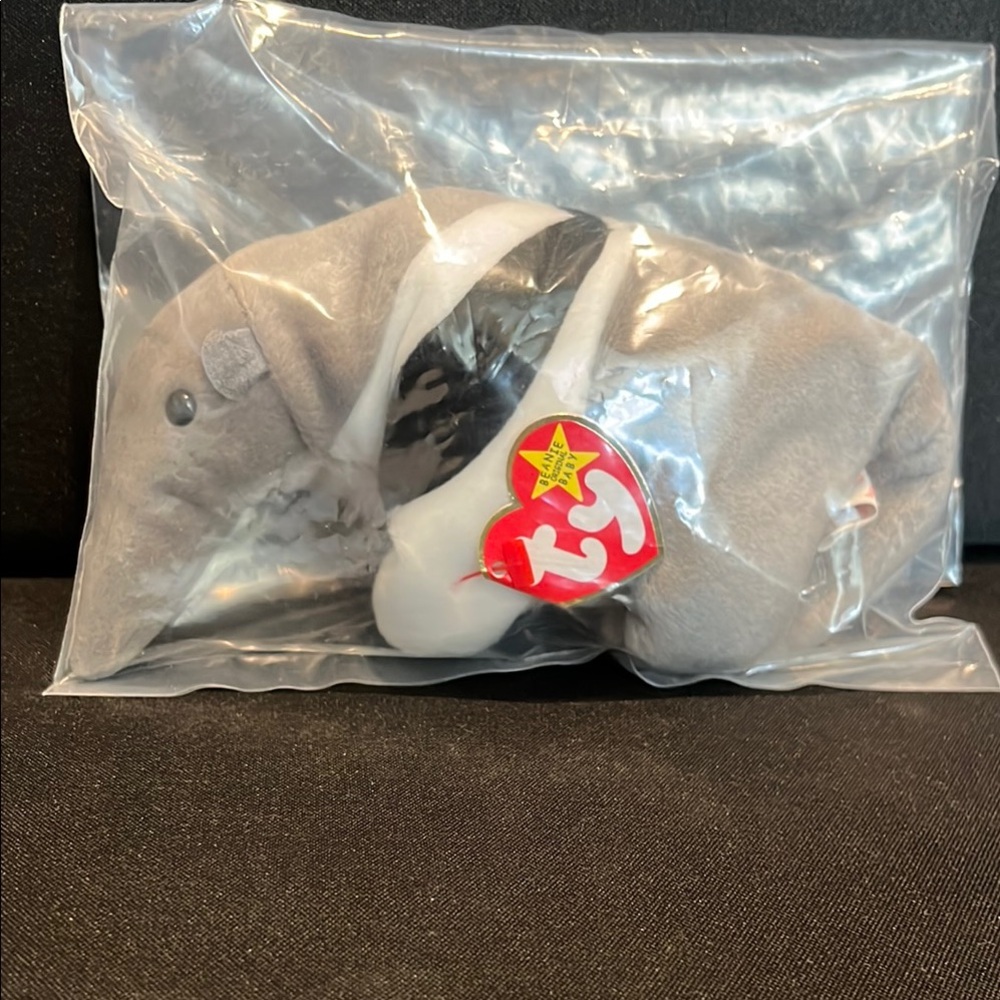 TY Retired Beanie Baby Anteater Plush